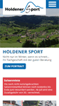 Mobile Screenshot of holdener-sport.ch